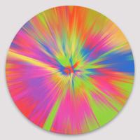 Damien Hirst BEAUTIFUL, PROFUSELY MEDITATIVE, SOUL PURIFYING VAPOR PAINTING Print - Sold for $3,072 on 05-16-2026 (Lot 4).jpg